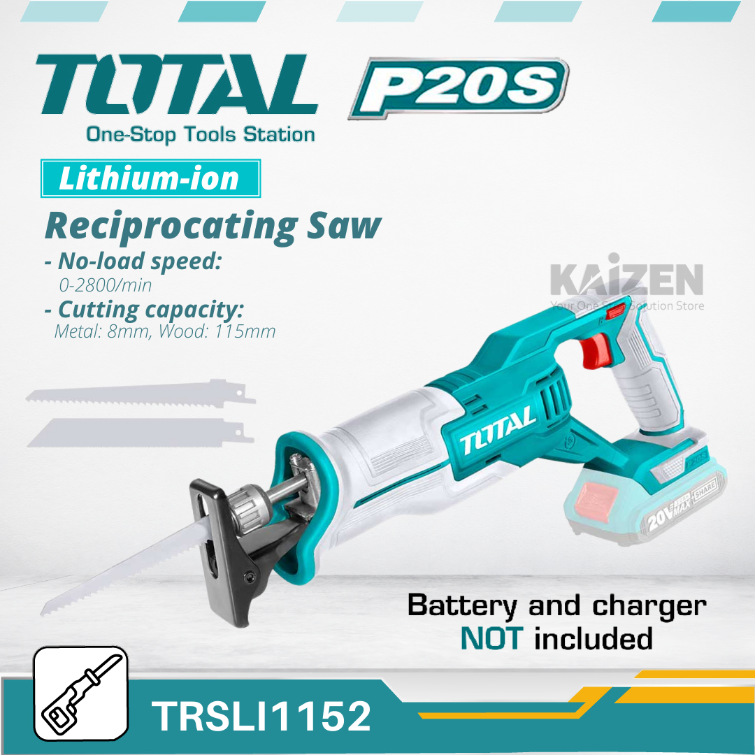 Total cheap reciprocating saw